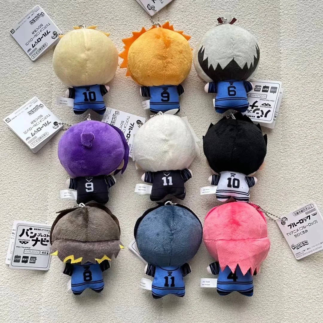 Color: MistyRose, Height: 11cm-30cm - 10cm Mini BLUE LOCK Plush Stuffed Doll Seishiro Nagi Isagi Yoichi Chigiri Bachira Meguru Doll Pendant Keychain Toy For Gift