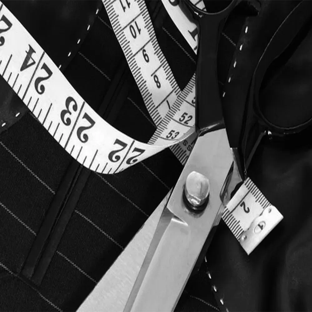 Color: GRAY, Size: 4XL - 3 Piece Men Suit Tweed Herringbone Double-Breasted Wedding Tuxedos Size Men Clothing Casual Style Men's Fashion Costume Homme