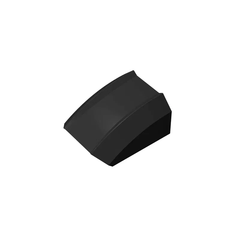 Color: Pink - Gobricks GDS-1015 Slope, Curved 2 x 2 Lip compatible  30602 47904 pieces of children's DIY