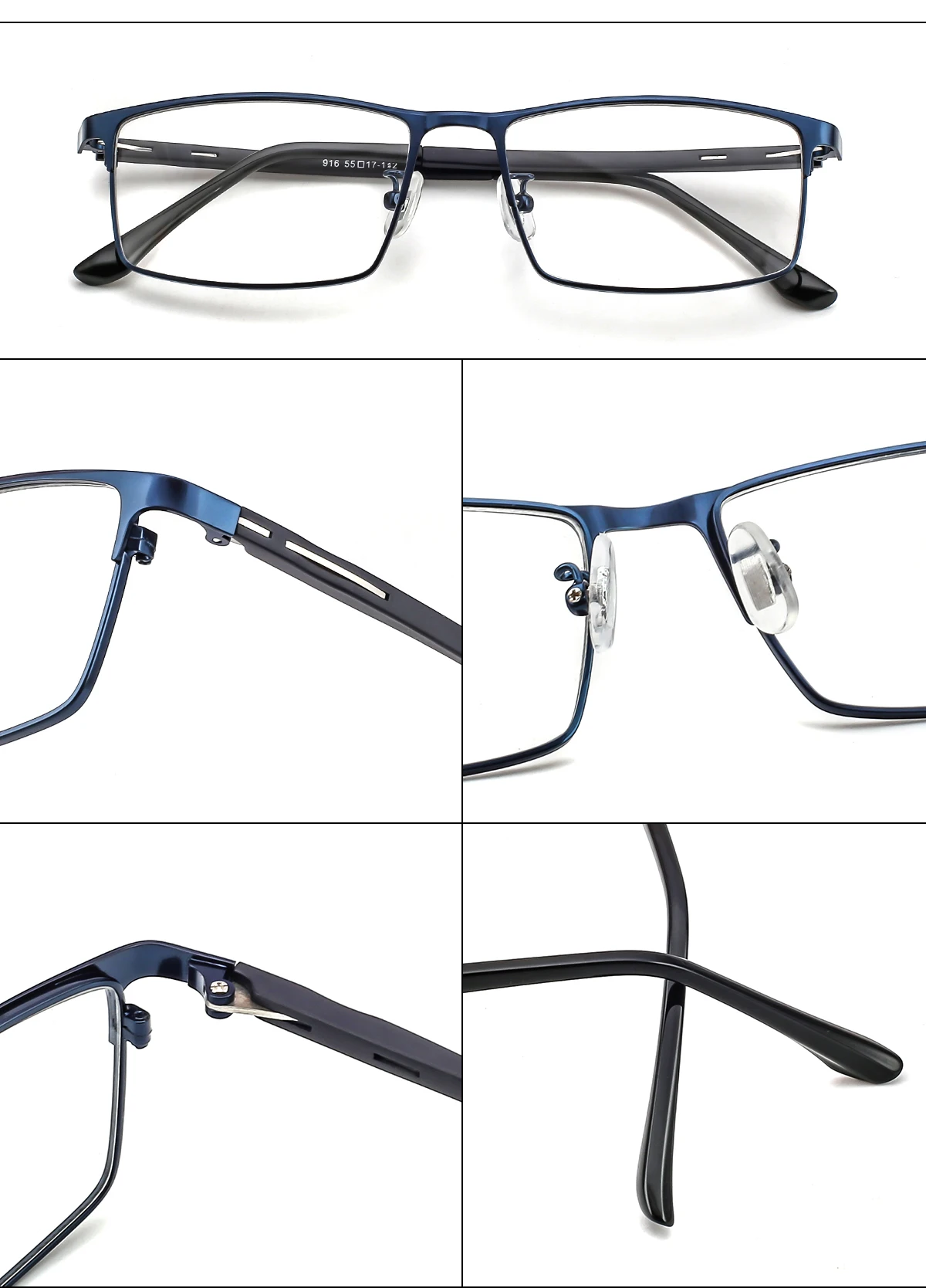 Frame Color: Blue, Ships From: CHINA, Eye Prescription: +100 - Photochromic glasses Men's reading glasses Finished glasses Student myopia glasses 0 + 0.5 + 1 + 1.25 + 1.5 + 1.75 + 2