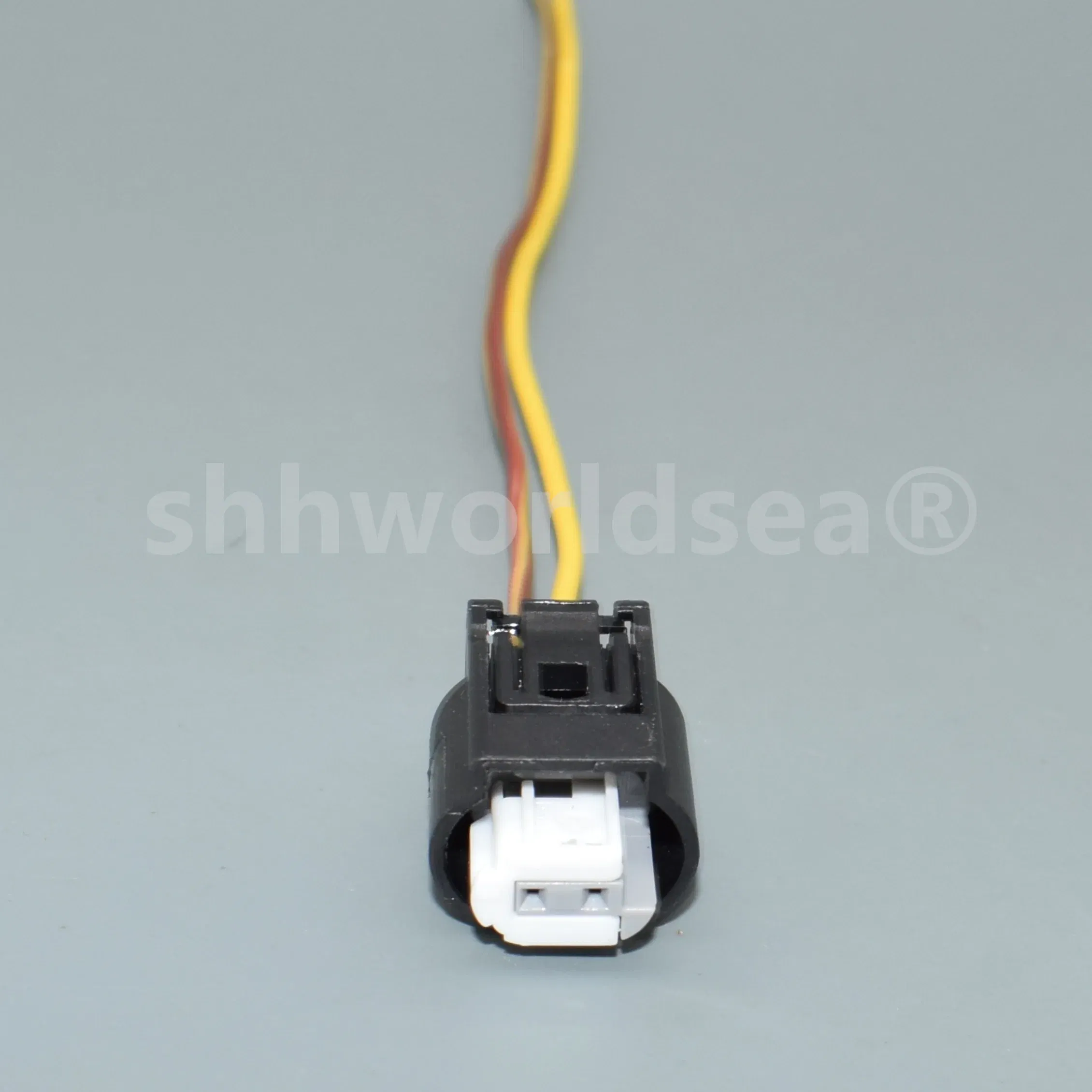 Color Name: WHITE - worldgolden 2 Hole 1-968790-2 Auto Small Current Socket 1718555-1 Car Waterproof Connector Automobile Parts