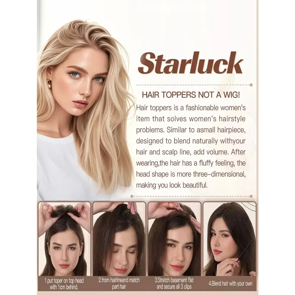 Toupee Color: 4R#, Toupee Size: 4x6, Toupee Design: free, Toupee Density: 120%, Length: 14 inches - 5.5X6inch Mono Base Brazilian Remy Human Hair Topper 12"-18" Double Pu Around Thick Invisible Mono Topper for Women Hairpieces