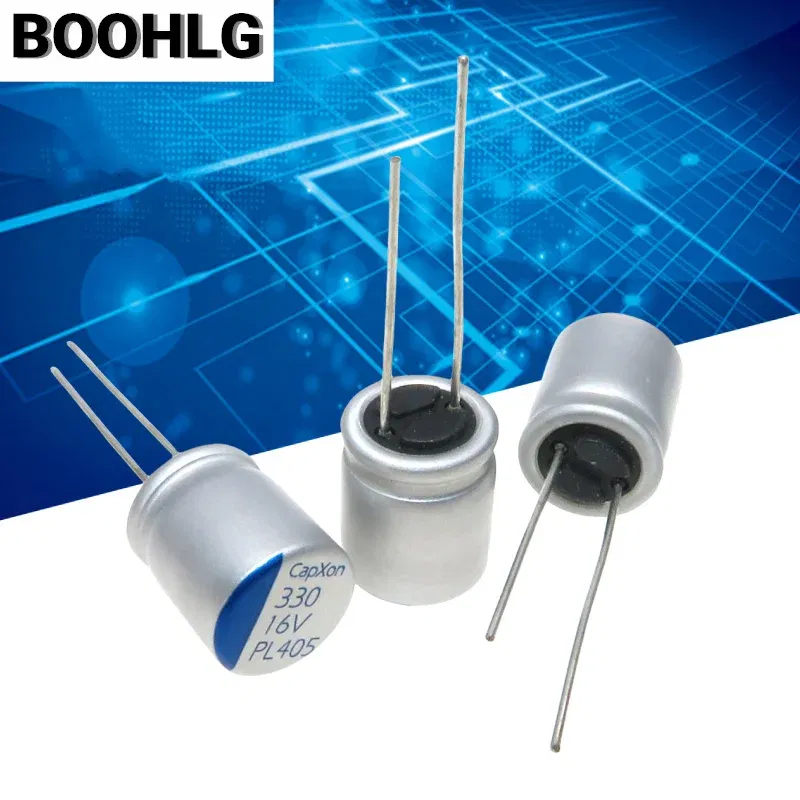 Capacitance: 100UF - 10PCS 100UF 270UF 330UF 470UF 560UF 680UF 820UF 1000UF 1200UF 2.5V 4V 6.3V 10V 16V New Motherboard Graphics Card Solid Capacitor