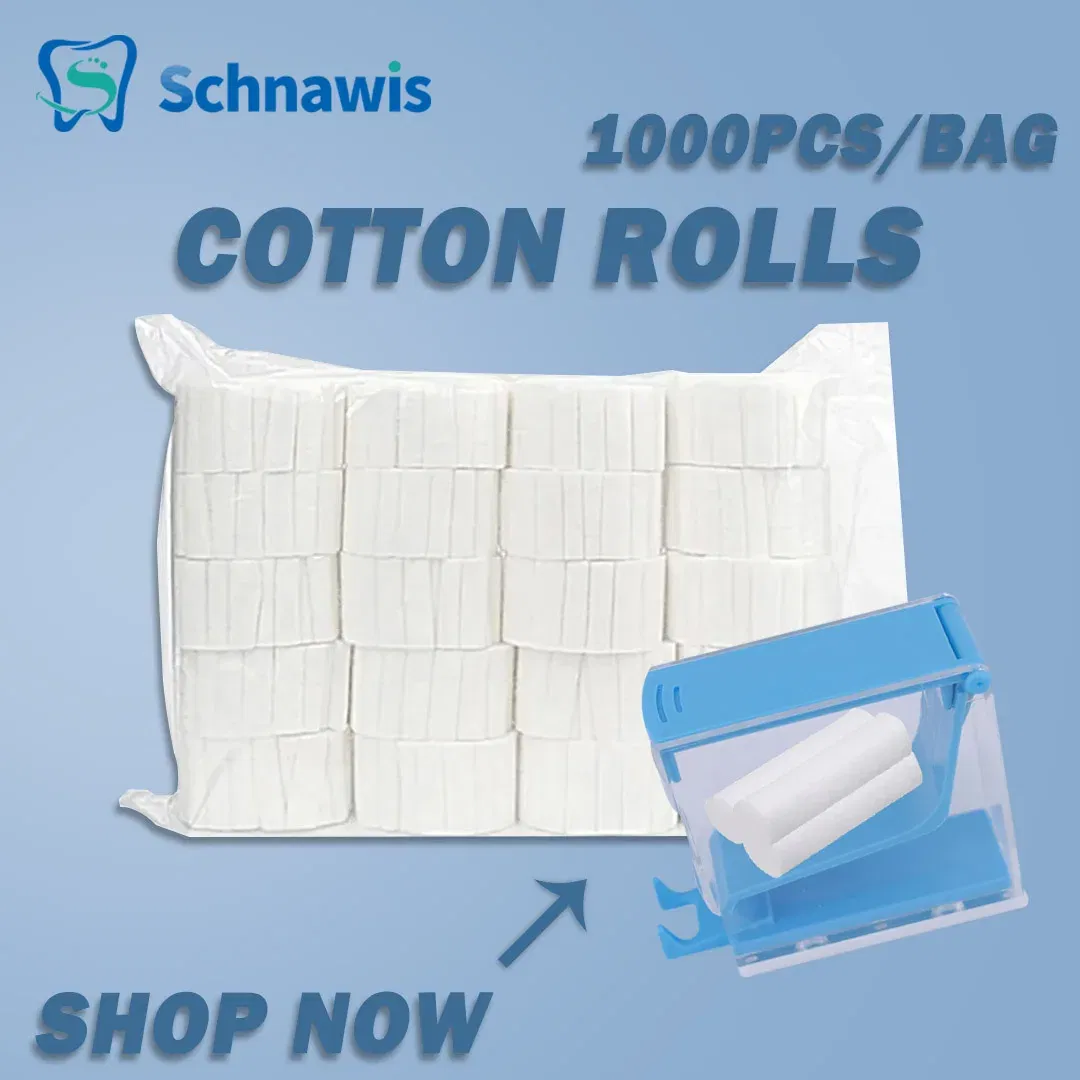 Color: 4 - Dental Medical Surgical Cotton Rolls Tooth Gem Cotton Roll Disposable Absorbent Hemostatic Cotton Cloth Dentist Supplies&Cotton