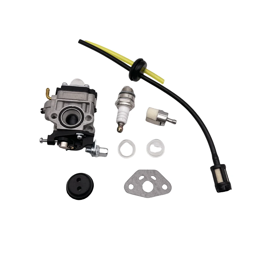 Color: Black - Carburetor 10mm Carb Kit Walbro WYJ-138 PMW Part 4088  For Echo SRM 260S 261S 261SB PPT PAS 260 261 BC4401DW Trimmer