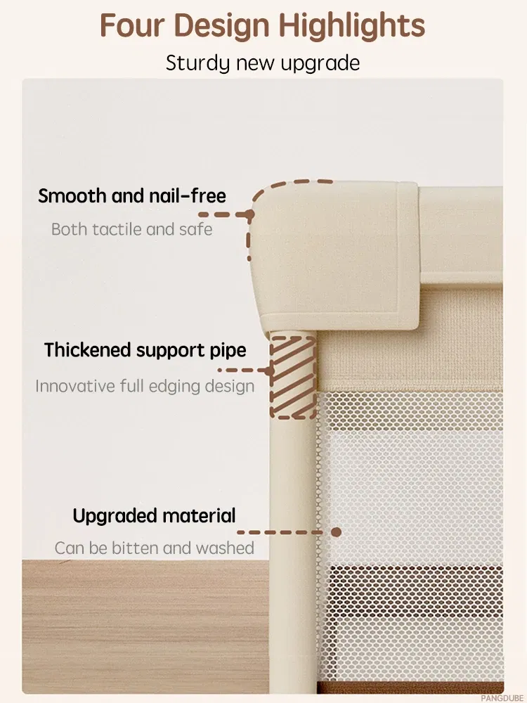 Color: black, Ships From: CHINA - PANGDUBE Panda Baby Playpens Children's Playpen Optional 4 Sizes Playpen for Baby Activity Gym Kids Play Fence Playground