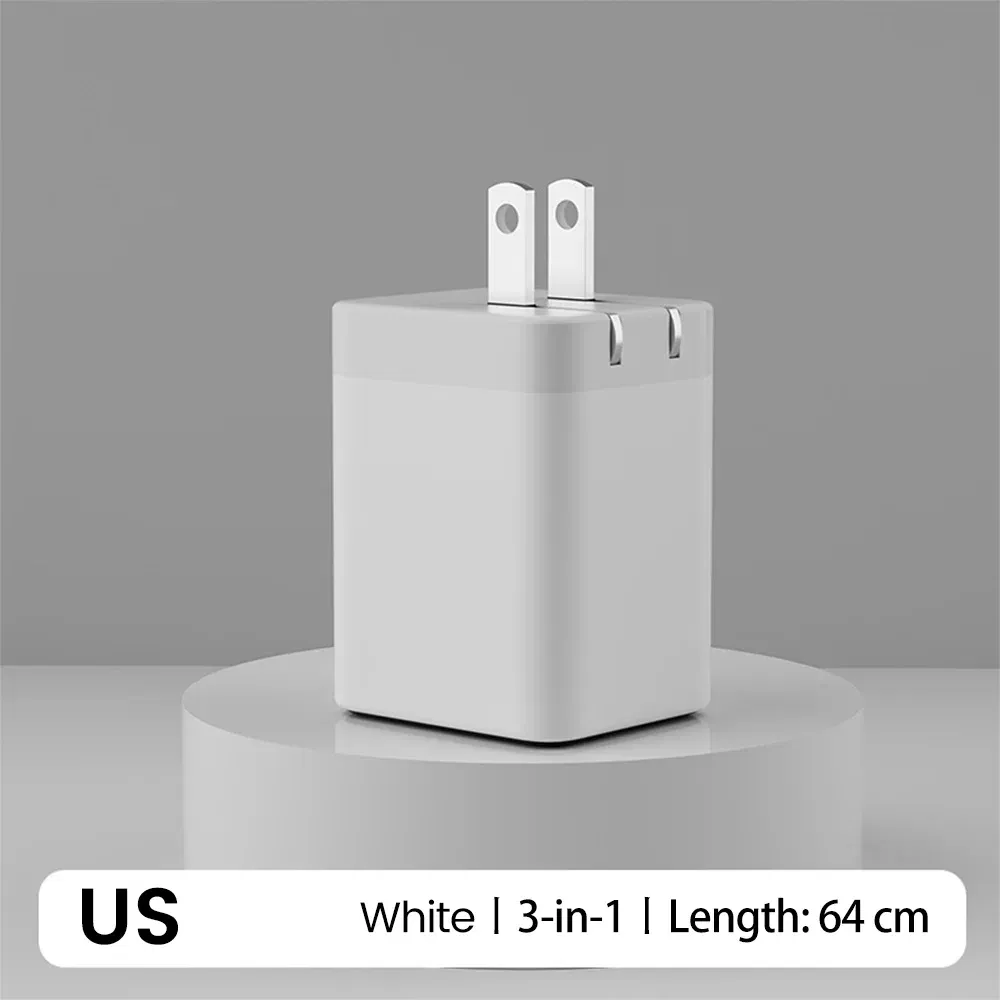 Plug Type: CH - 120W Super Fast Charge Type C USB Phone Charger With Telescopic Retractable USB C Cable For Iphone 16 15 Samsung Laptop