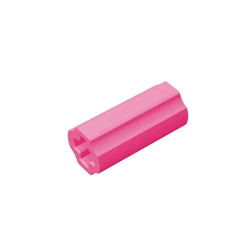 Color: Brown - Gobricks 10PCS Bricks Connector 2L compatible with 59443 pieces of children's toys building blocks Part Children's Birthday Gift