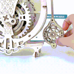 Owl Wooden Mechanical Model Puzzle Set