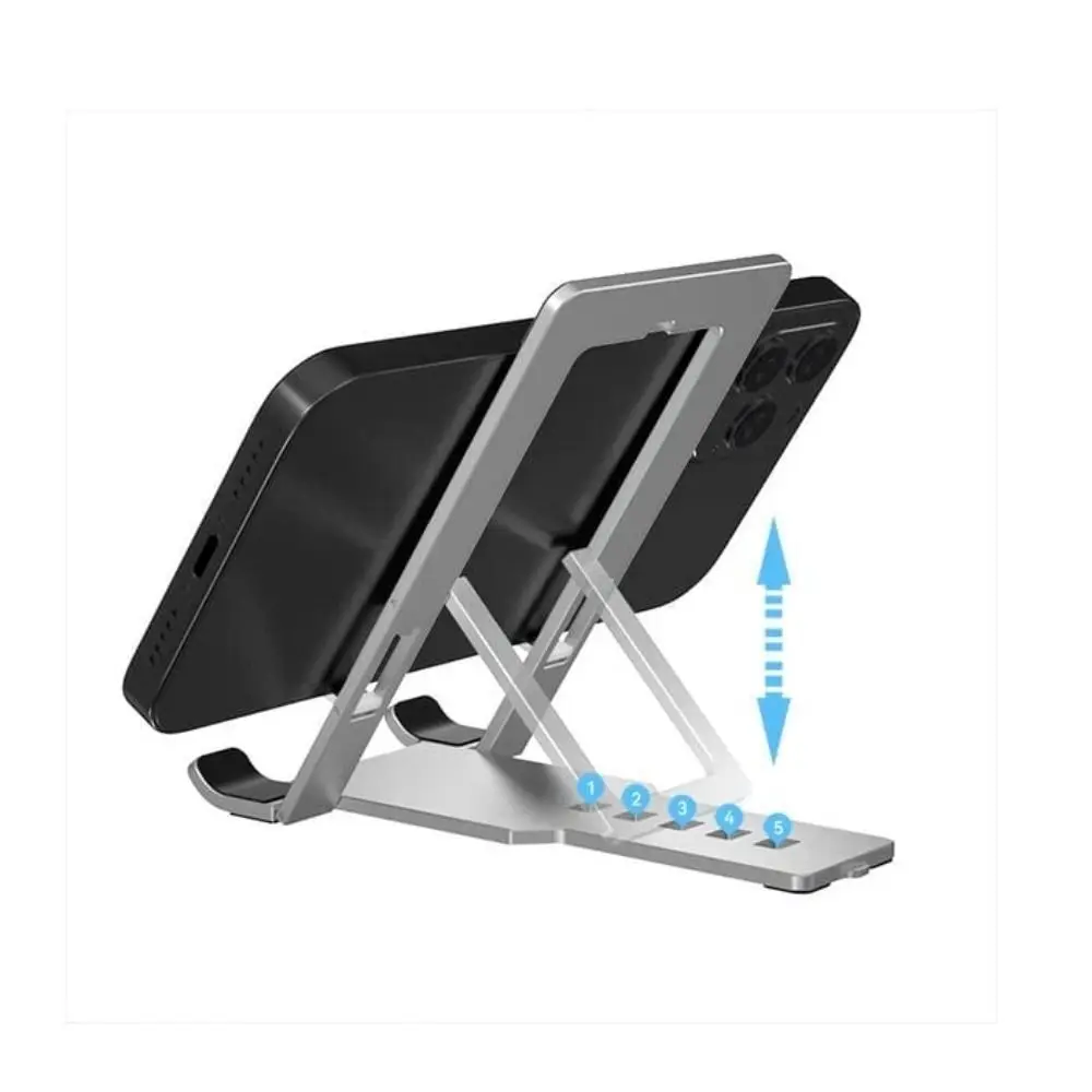 Portable Lazy Tablet Holder Foldable Creative Desktop Aluminium Phone Holder