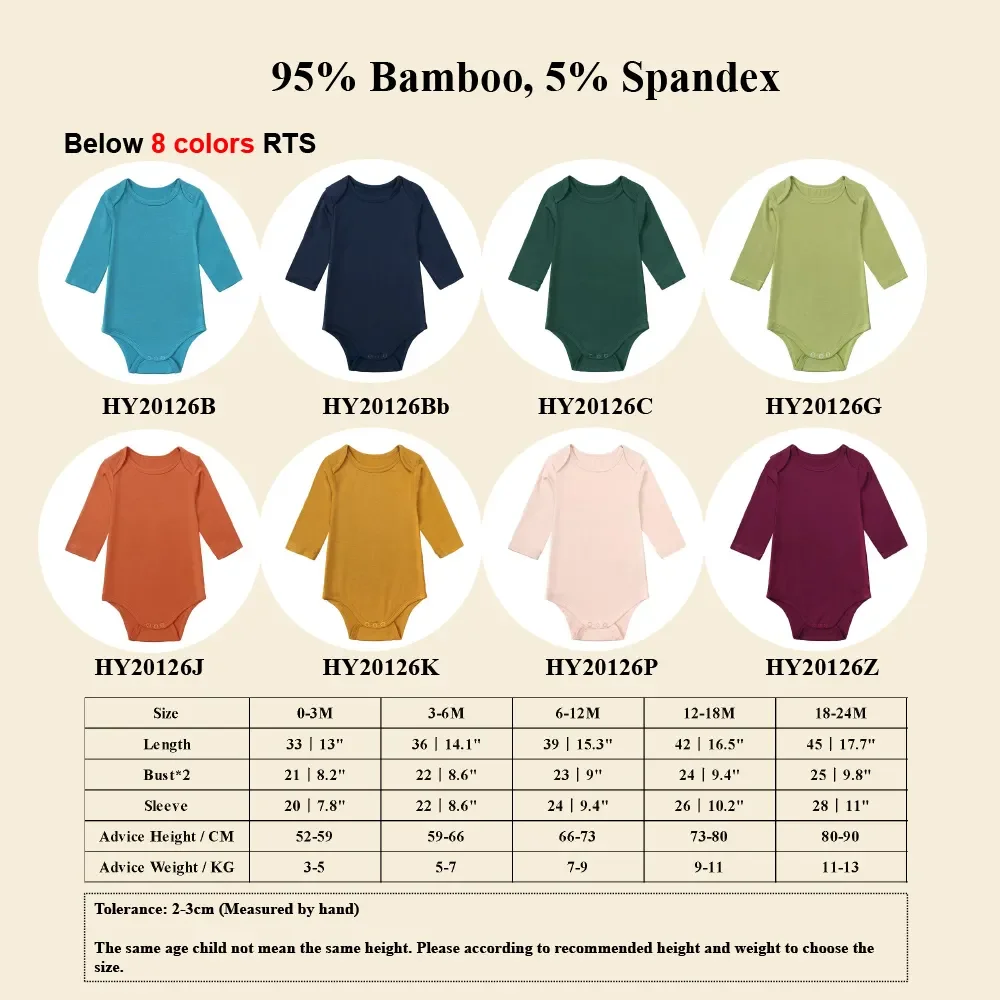 Color: Beige, Kid Size: 9M - 2025 Summer Newborn Boy Girl Romper Baby Bamboo Fiber Breathable Clothing Long Sleeve Toddler Jumpsuit Infant Bodysuit Pajamas