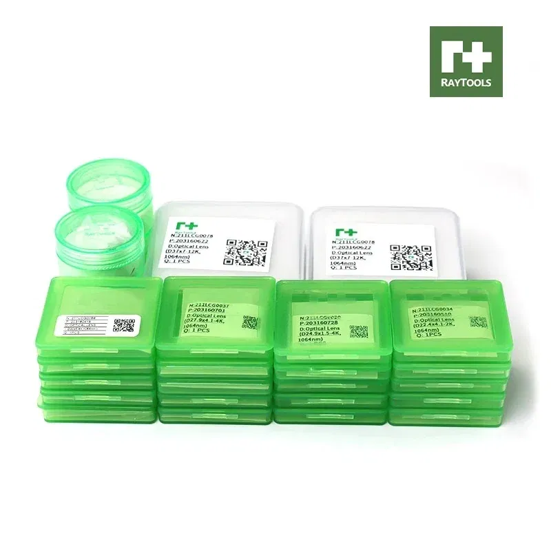 Color: dark blue - Raytools Original Laser Protective Windows Lens 27.9x4.1 37x7 Protection Laser Machine Lens for Fiber Cutting Machine Parts