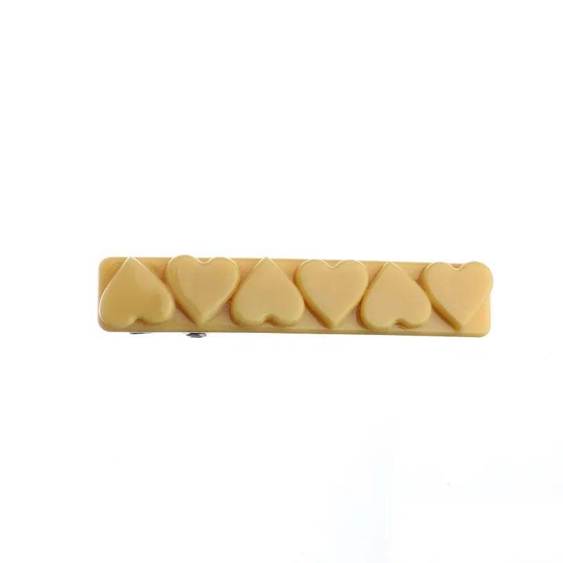 Color: Gold, Ships From: CHINA - New Korean Retro Ins Star Hairpin Children Cute Bang Clip Headdress Japanese Acrylic Solid Color Hairpin Side Clip