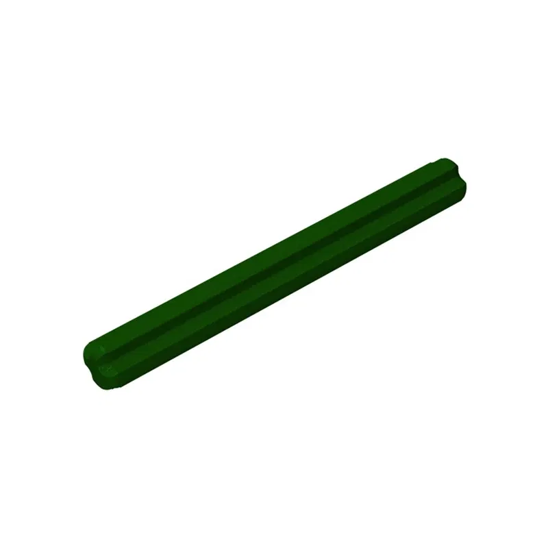 Color: Clear - Gobricks 10PCS  Technical Axle 5 compatible with 32073 pieces of children's toys Assembles Building Blocks Technical Parts