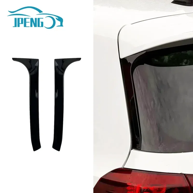 Color: Dark Grey, Ships From: CHINA - For VW Golf 6 MK6 GTI R GTD Standard 2008-2013 Glossy Black Rear Window Side Trunk Spoiler Canard Canards Splitter Accessories