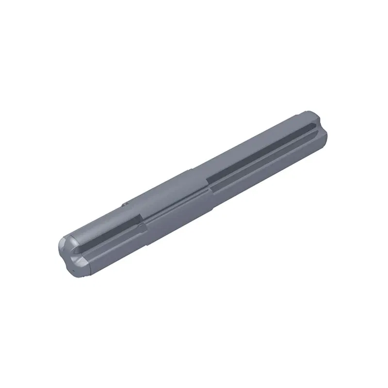 Color: Lavender - Gobricks 10PCS Bricks Plate 2 x 4 Technical, Axle 4 with Center Stop compatible with 99008 toys Assembles Building Blocks