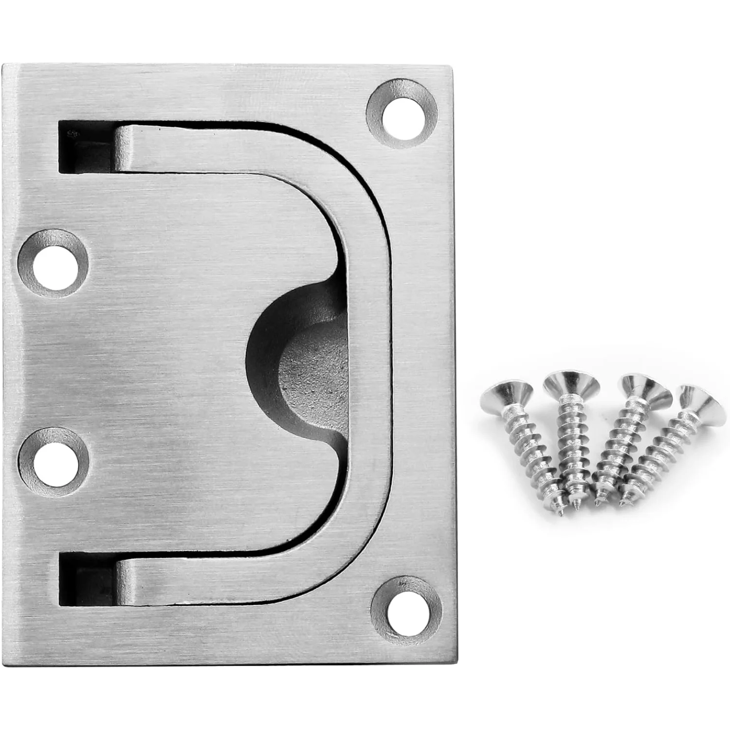 Color: Bronze, Ships From: CHINA - 1Pcs Marine Boat Ring  Pull Handle, Flush  Cabinet Pulls Recessed Trap Door Handle 316 Stainless Steel Hidden  Pull for Deck Dra