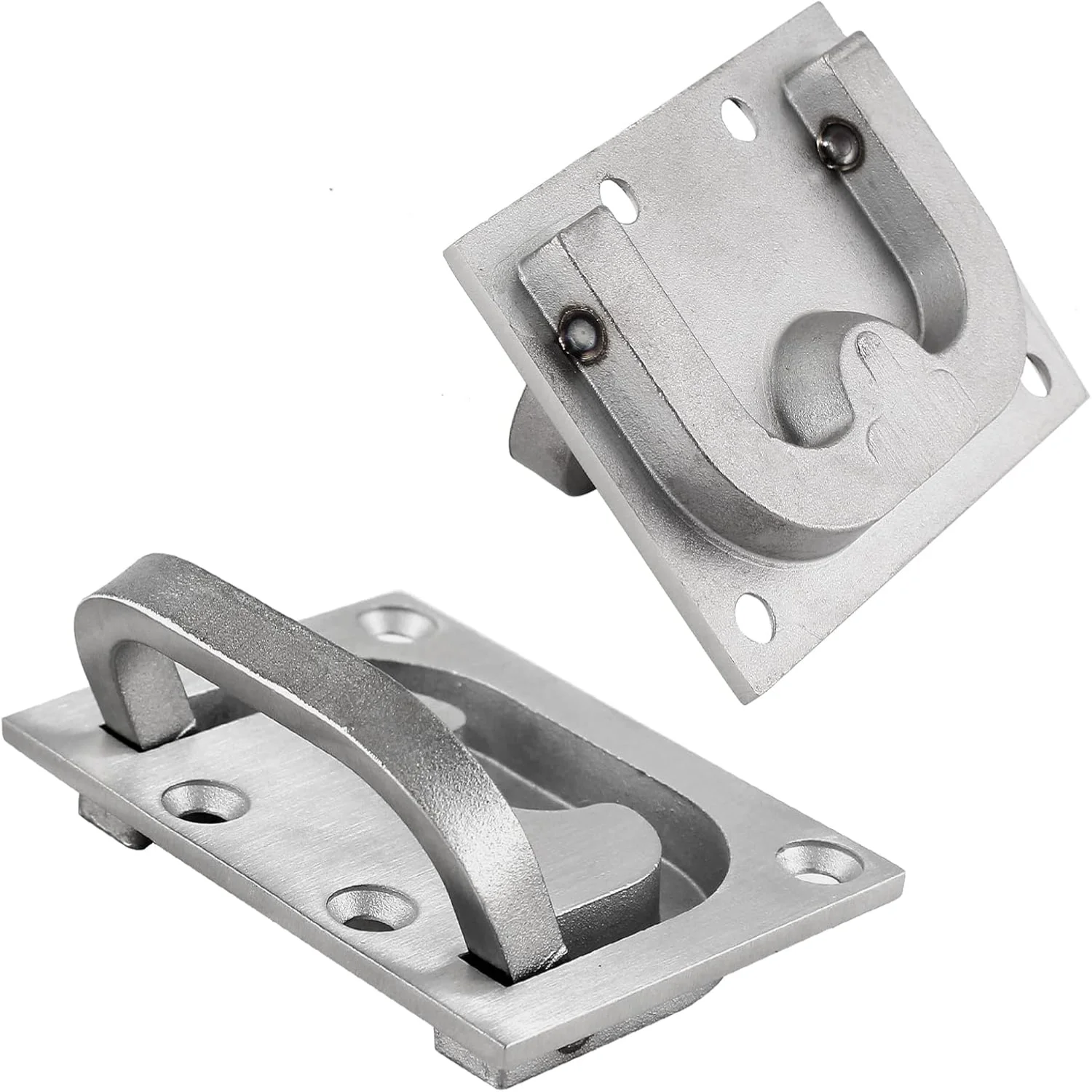 Color: Bronze, Ships From: CHINA - 1Pcs Marine Boat Ring  Pull Handle, Flush  Cabinet Pulls Recessed Trap Door Handle 316 Stainless Steel Hidden  Pull for Deck Dra