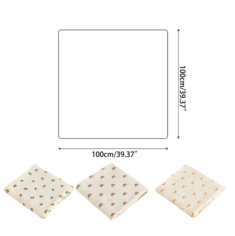 Color: black, Size: Option 1 - Baby Blanket Newborn Muslin Swaddle 2 Layer Cotton Bath Towel Summer Stroller Cover Wrap Gauze Toddler Sleep Blanket Baby Items