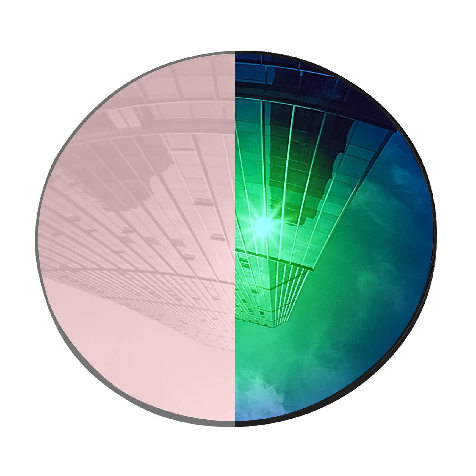 Lenses Color: Gold, Lenses Degree: -6.50~-8.50 - HDTAC Prescription Replacement Lenses Customized Myopia Lenses Compatible With-Ray-Ban RW4010 Skyler 52mm Sunglasses