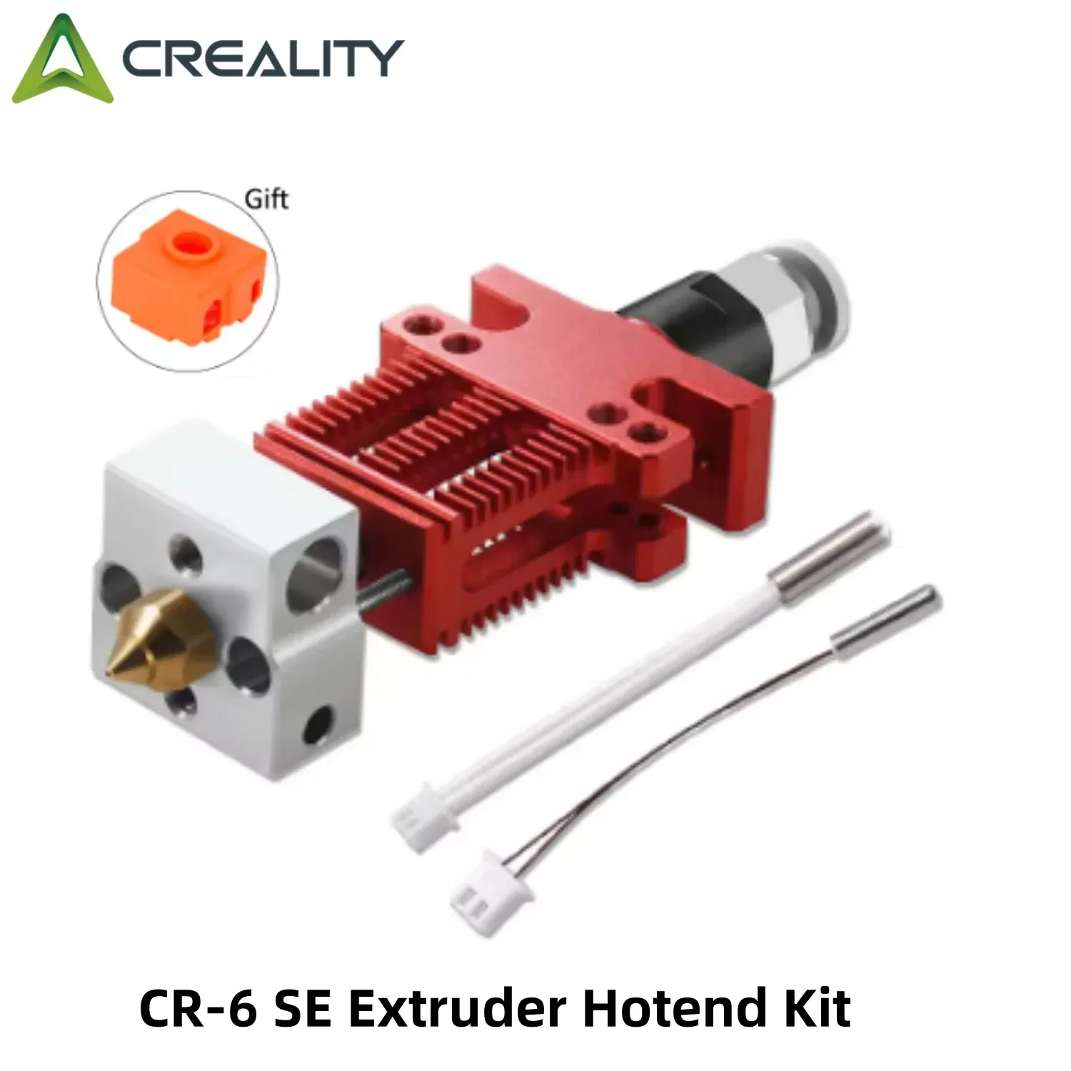Color: Red - CR-6 SE 3D Printer Extruder Hotend Kit All Metal Extrusion Assembled Extruder 3D Printer Parts for Creality CR-6 SE 3D Printer
