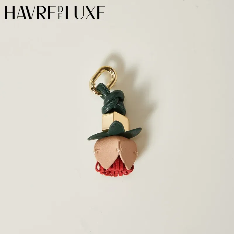 Color: light green - New color matching exquisite small bag charm keychain shoes accessories handmade DIY limited bag small pendant