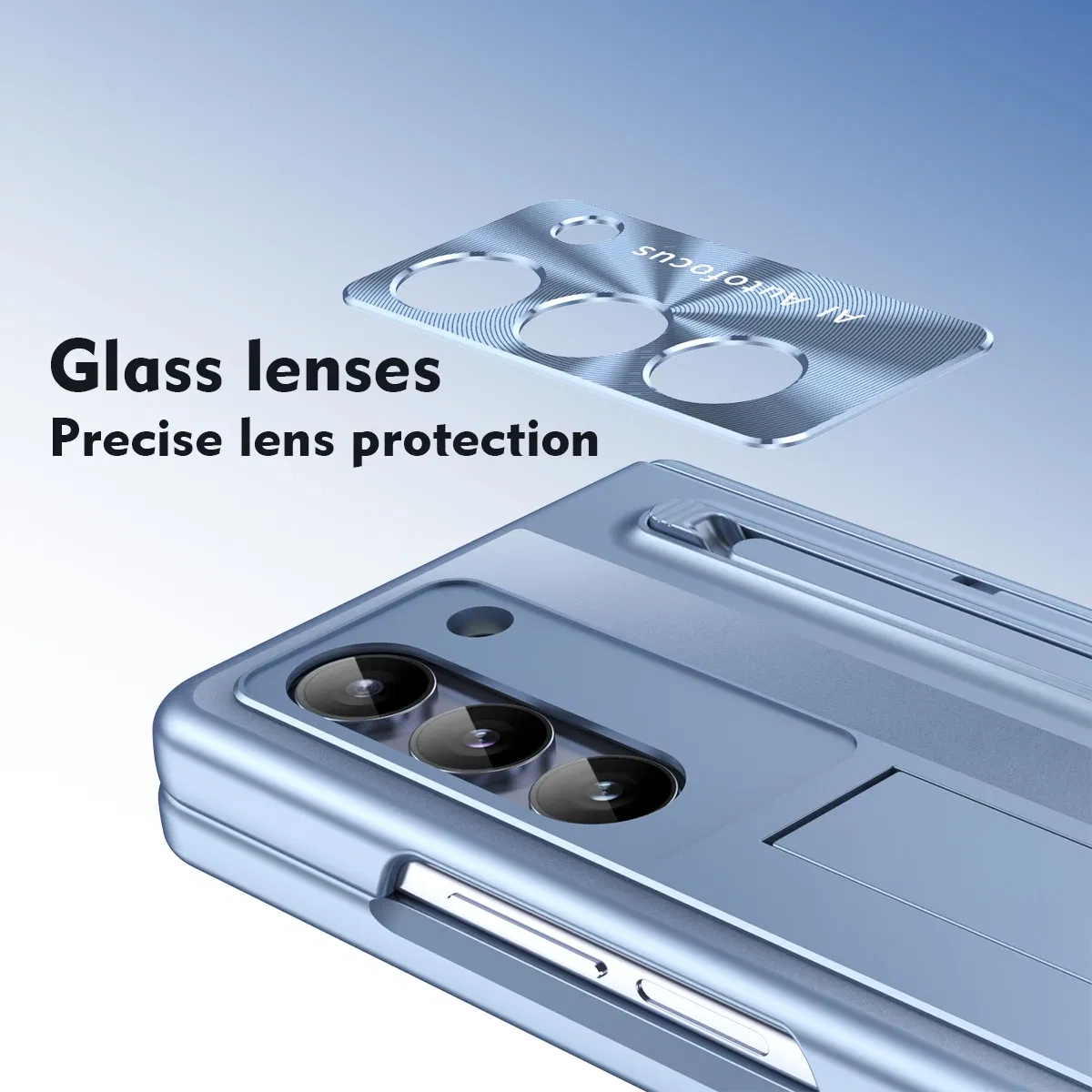 Color: Brown, Bundle: Case & Strap, Material: ABS - For Samsung Galaxy Z Fold 4 5 Case With S Pen Stand & Hinge Cover Screen Protector All-inclusive Anti-drop For Z Fold5 Fold4