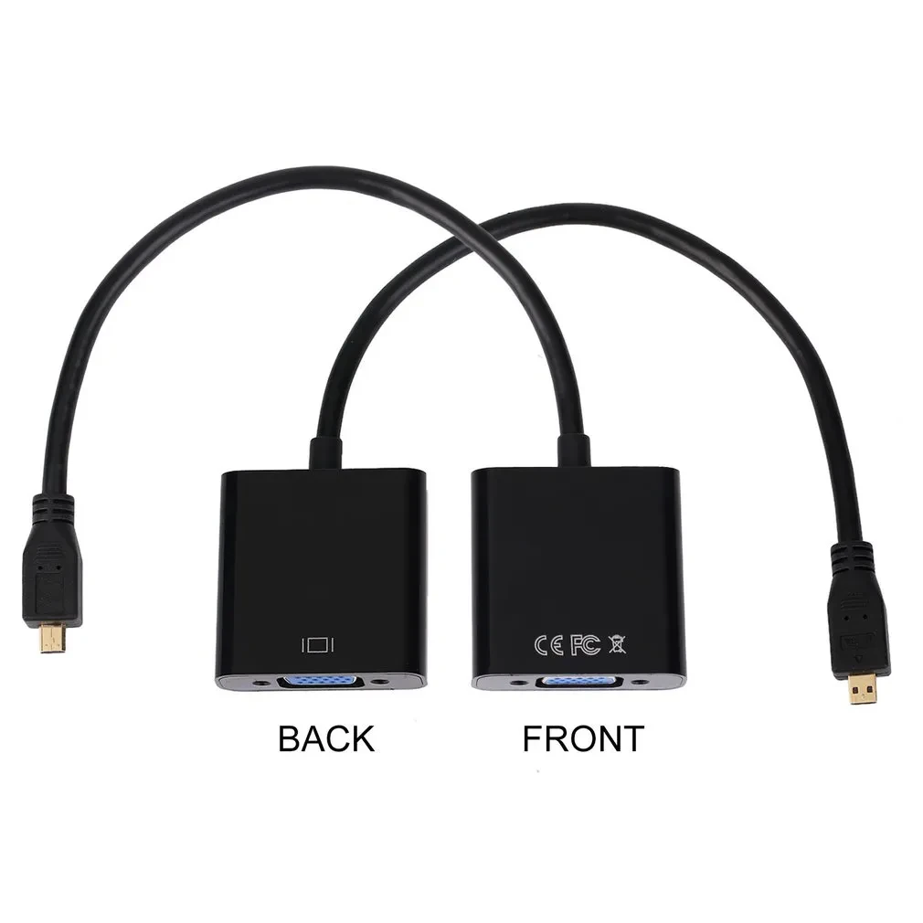 Mini HDMI to VGA Cable