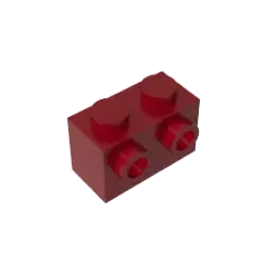 Color: green - MOC PARTS DIY GDS-634 BRICK 1X2 W. 2 KNOBS compatible with lego 11211 children's toys Assembles Building Blocks Technical