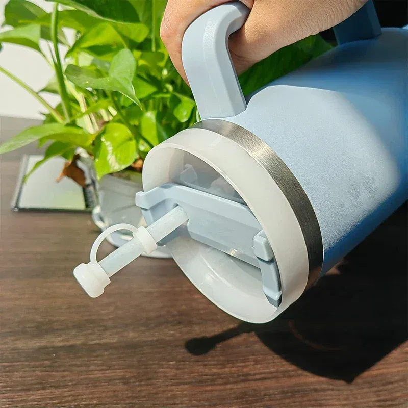 Color: Dull - Silicone Spill Proof Compatible for Stanley Cup 1.0 40oz/ 30oz Tumbler Water Cup Anti Leakage Accessories Stopper Sets of 3/6