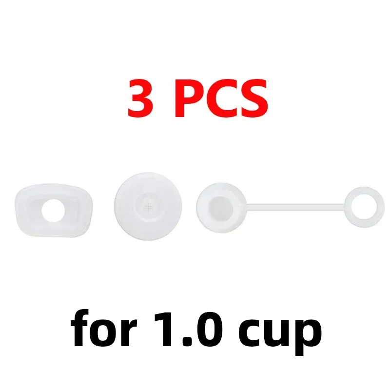 Color: Dull - Silicone Spill Proof Compatible for Stanley Cup 1.0 40oz/ 30oz Tumbler Water Cup Anti Leakage Accessories Stopper Sets of 3/6