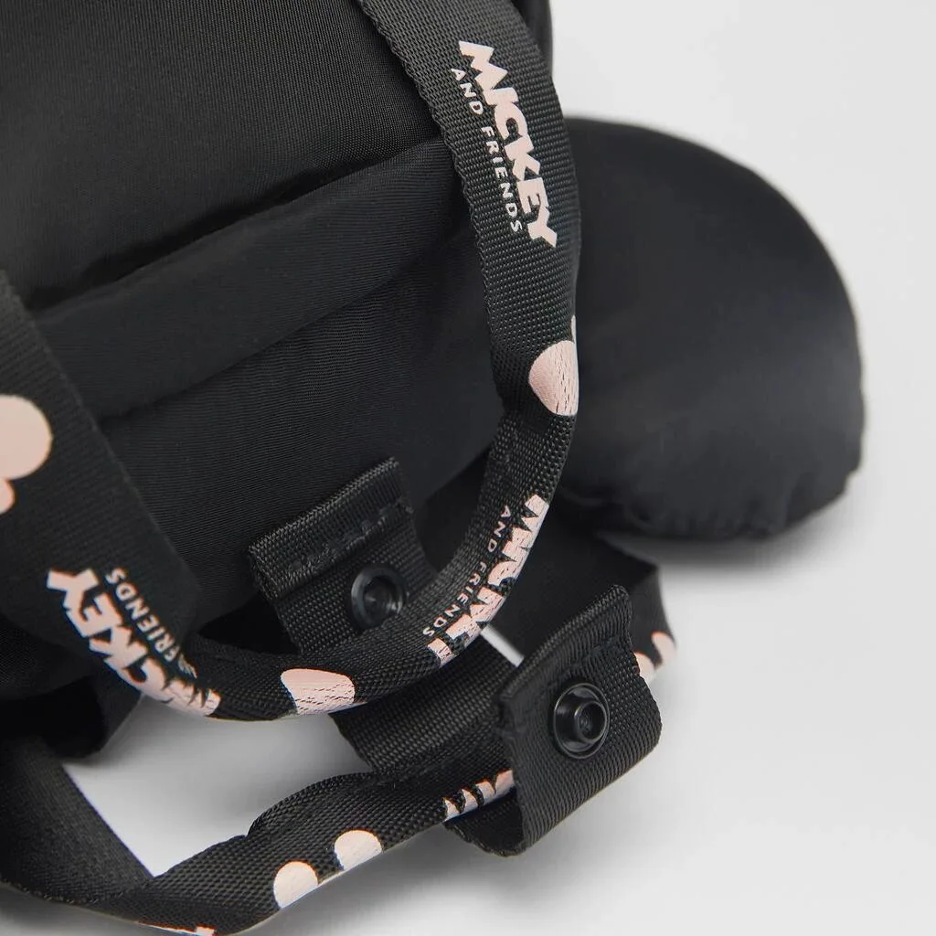 Color: Black - New Disney Cartoon shoulder bag Backpack  Baby  Girls Minnie Lovely Schoolbag Kindergarten Kids gift