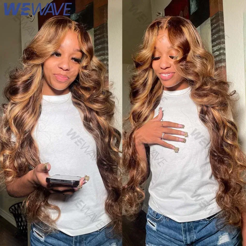 Stretched Length: 34inches, Hair Color: #16, Density: 150%, Ships From: CHINA - Highlight Wig Human Hair Blonde Body Wave 13X6 Hd Lace Frontal Wigs Hd Lace Wig 13X6 Human Hair 13X4 Lace Front Human Hair Wig