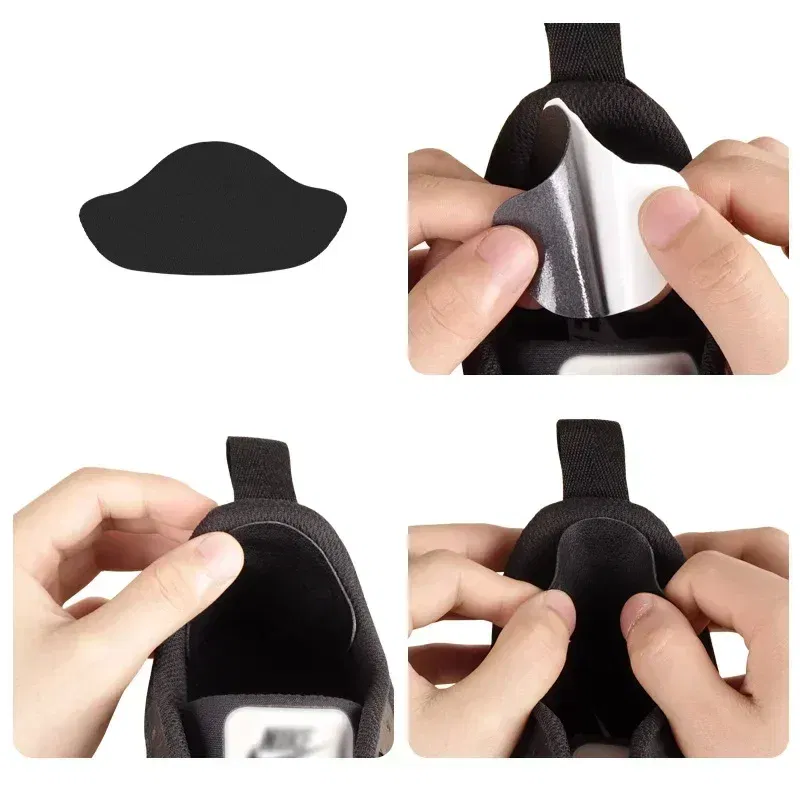 Color: black, Ships From: CHINA - 4Pcs Sports Shoes Patches Insoles Sneakers Men Heel Repair Subsidy Women for Anti-Wear Shoes Heels Sticker Foot Care Pad Inserts