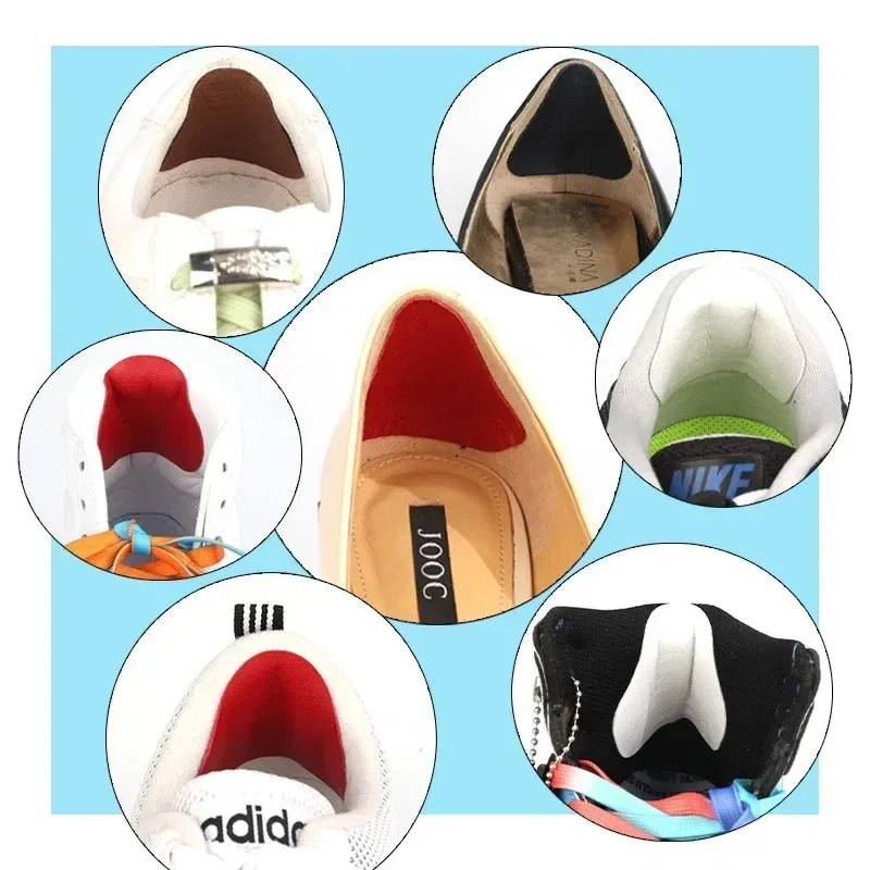Color: black, Ships From: CHINA - 4Pcs Sports Shoes Patches Insoles Sneakers Men Heel Repair Subsidy Women for Anti-Wear Shoes Heels Sticker Foot Care Pad Inserts