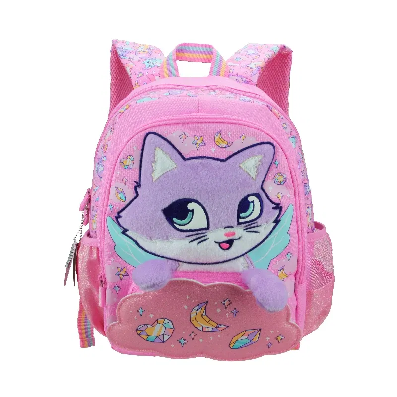 Color: Blue - Australia smiggle original children's schoolbag girls Gabby shoulder backpack Kawaii 3-7 year modeling bags 14 inch