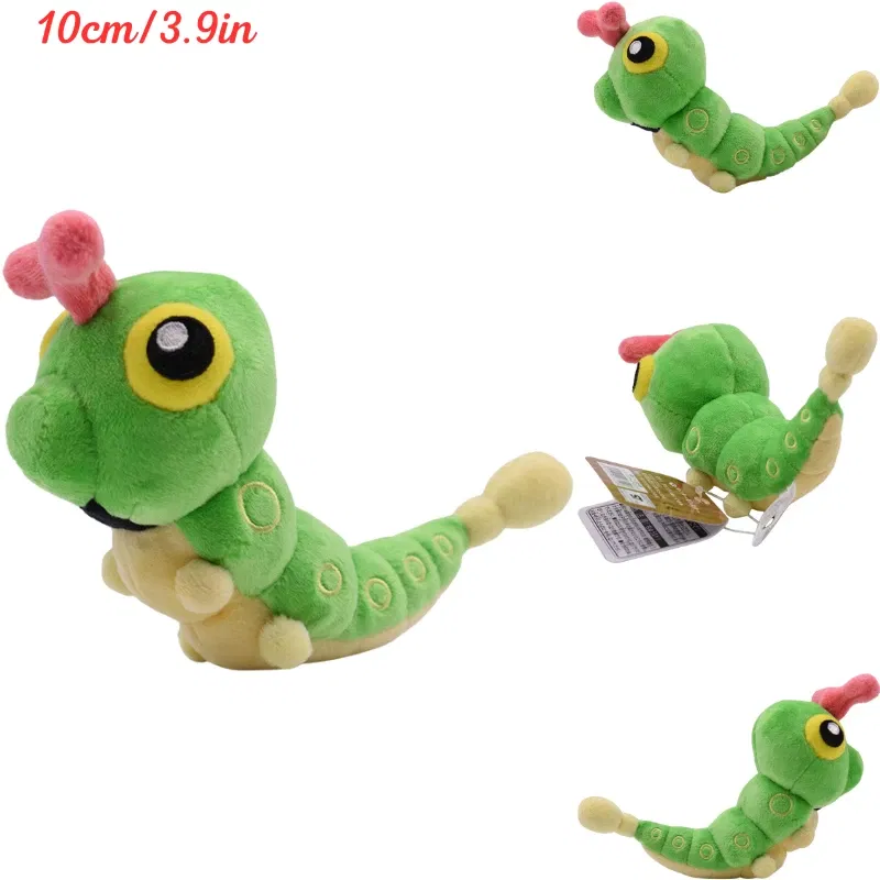 Color: GRAY - Pokemon Shiny Mimikyu Cubone Butterfree Plush Toys Anime Caterpie Shinx Charizard Stuffed Animal Peluche Dolls Birthday Gift Kid