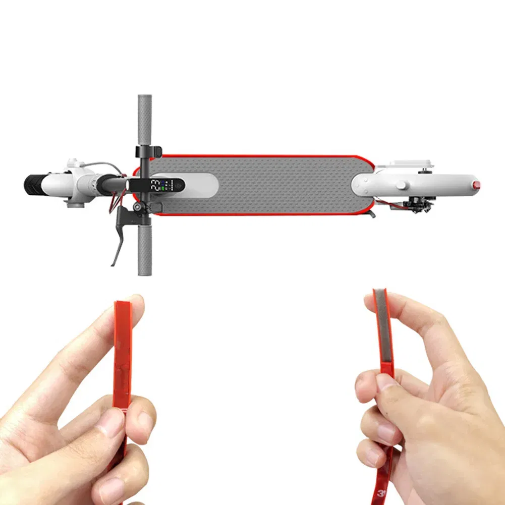 Color: Burgundy, Ships From: CHINA - 2M Electric Scooter Silica Gel Protective Strips For Xiaomi M365 Kickscooter Body Bumper Sticker Tape Accessories