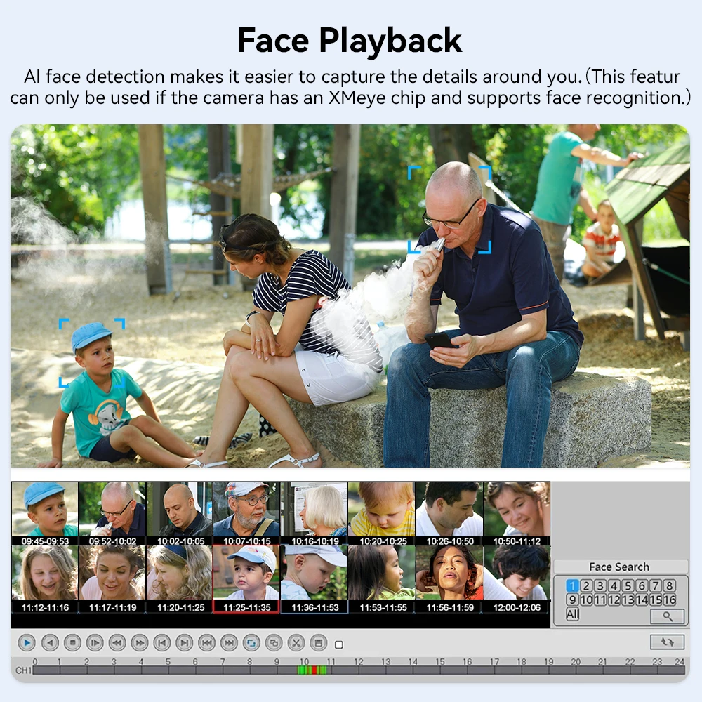 Ships From: CHINA, Plug Standard: AU Plug, Build-in HDD: None - Wifi NVR Mini 4CH 8MP/8CH 3MP XMeye WIFI Video Recorder For Wireless Security System TF Card Slot Face Detection P2P H.265