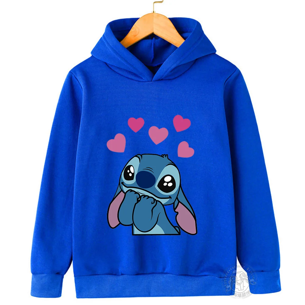 Color: GRAY, Kid Size: 3T - Autumn and winter cute cartoon hoodie trend fashion children boys and girls eye-catching wear multi-size optional new products