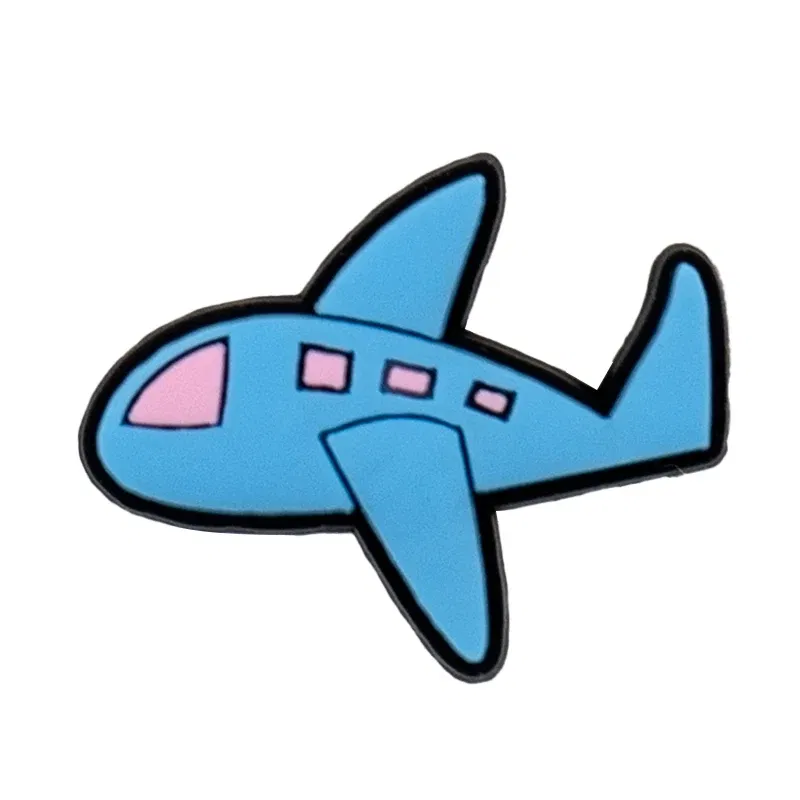 Color: Lemon yellow - 1pcs Clog Charms Cars Cool Roadster SUV PVC Clips Accessories Mini Classic Car Shoe Charms Turbine Clog Pin Kids Gift