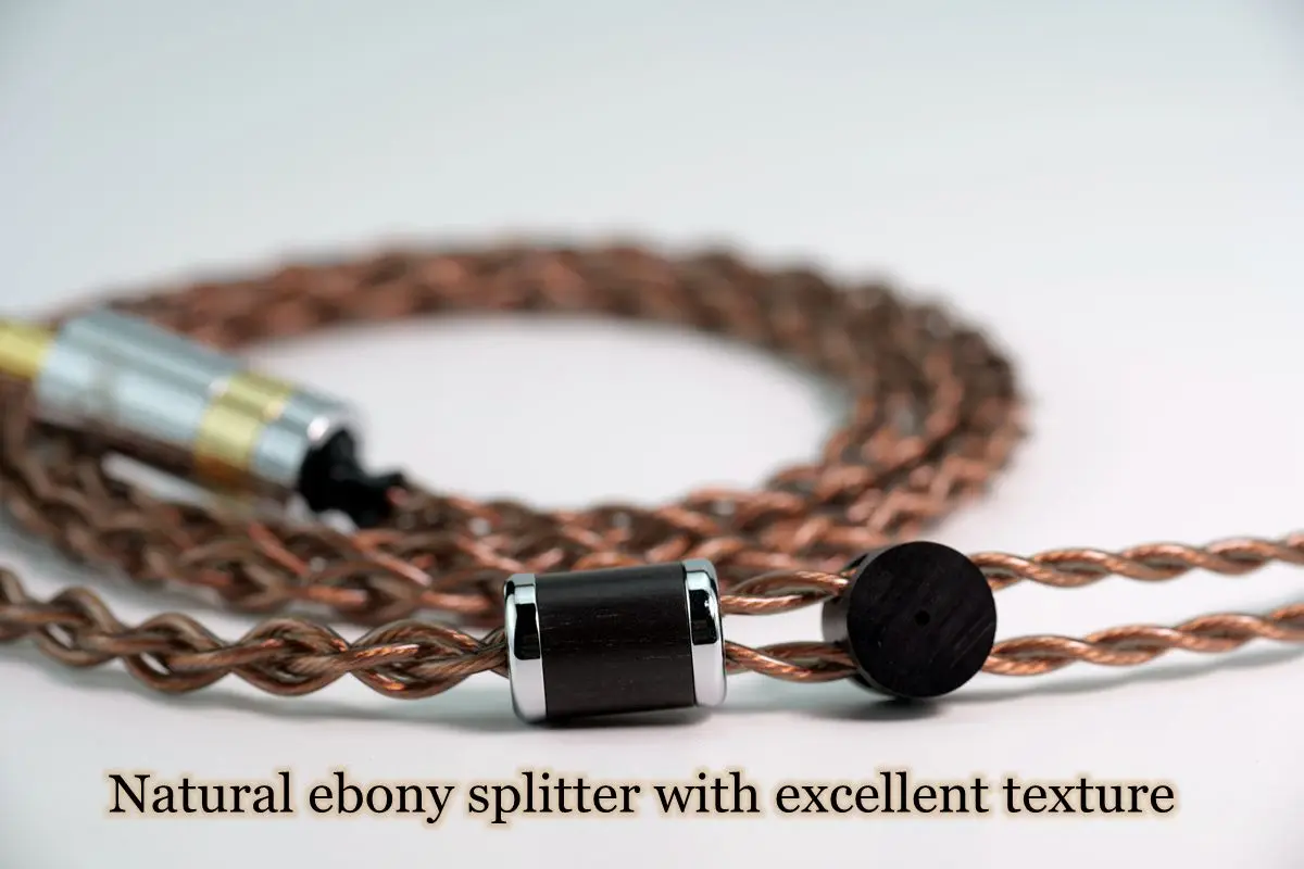 Color: Dark Grey - Raven series 7N OCC 2024 upgrading cable special promotion version MMCX 0.78MM IE900 N5005