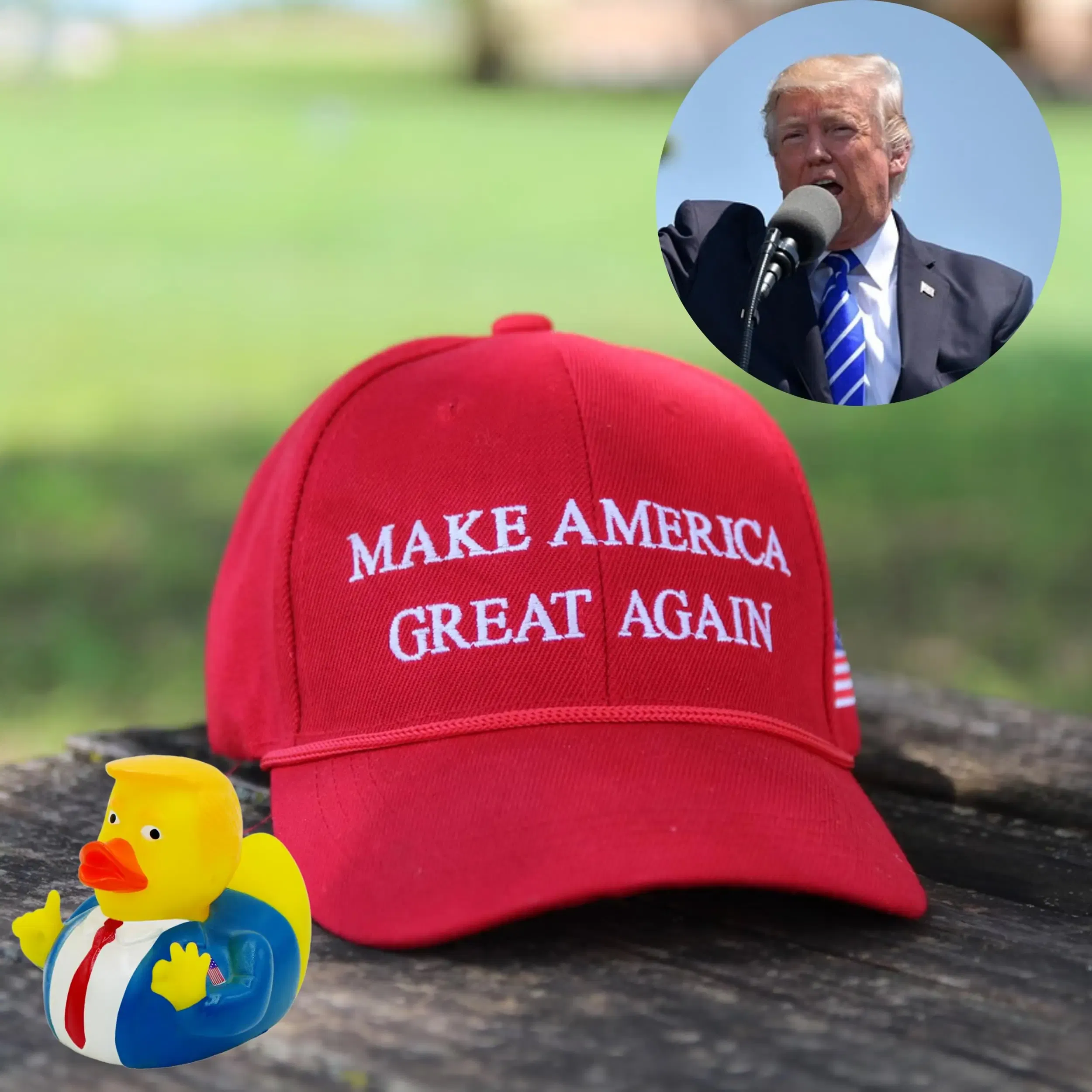 Color: WHITE - Donald Trump Rubber Ducks Bulk - 6 Pack Small 2.3 Inch,Trump Rubber Duckies Great for Jeep Ducking,Trump 2024 Gift,Bath Tub Toys