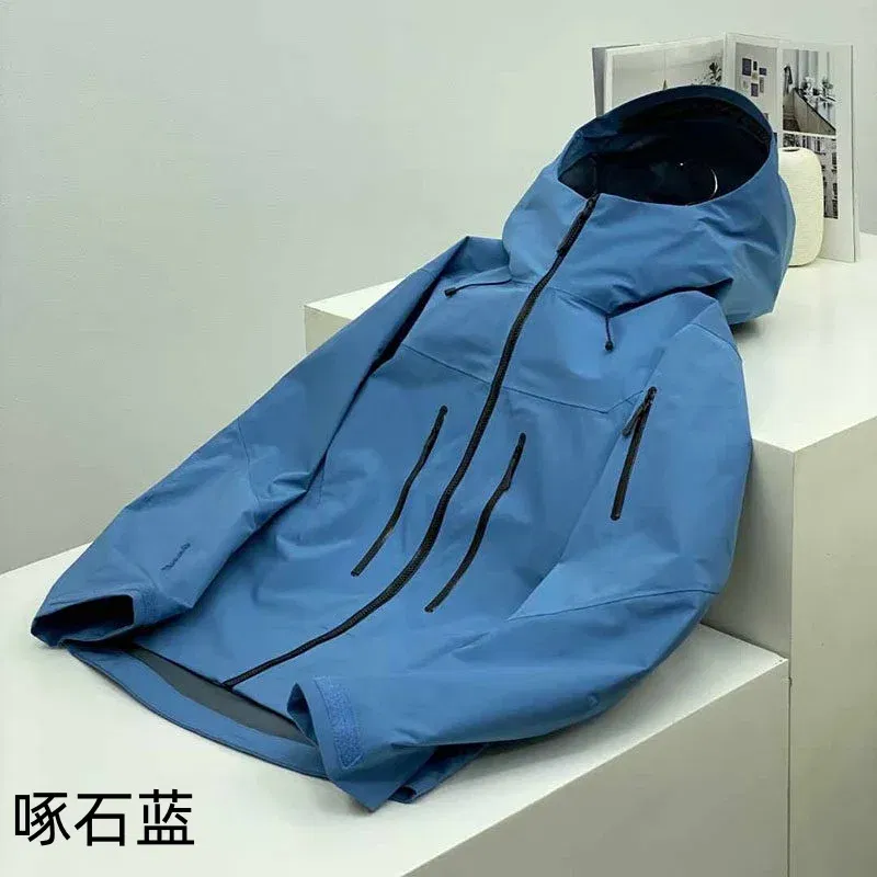 Color: Champagne, Size: XL - ARC Outdoor Men's and Women's, Sports, Fishing, Mountaineering, Travel, Fashion, Camping, Leisure, Multicolor Hardshell Jacket