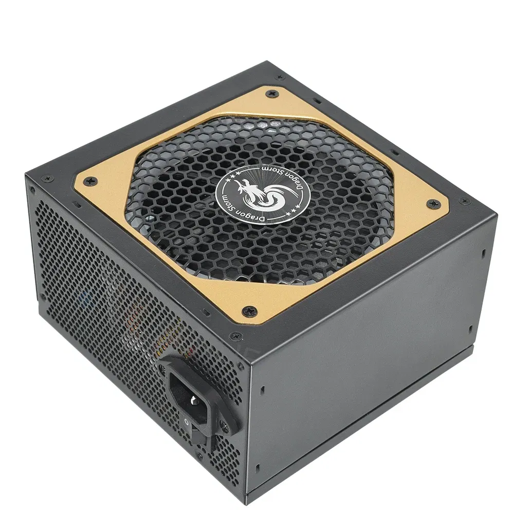 Rating Power: 850W, Ships From: United States - 850W Power Source 80Plus Gold For PC Professional E-Sports Video Game Computer PSU RGB Full Modular Supply With 12CM Fan