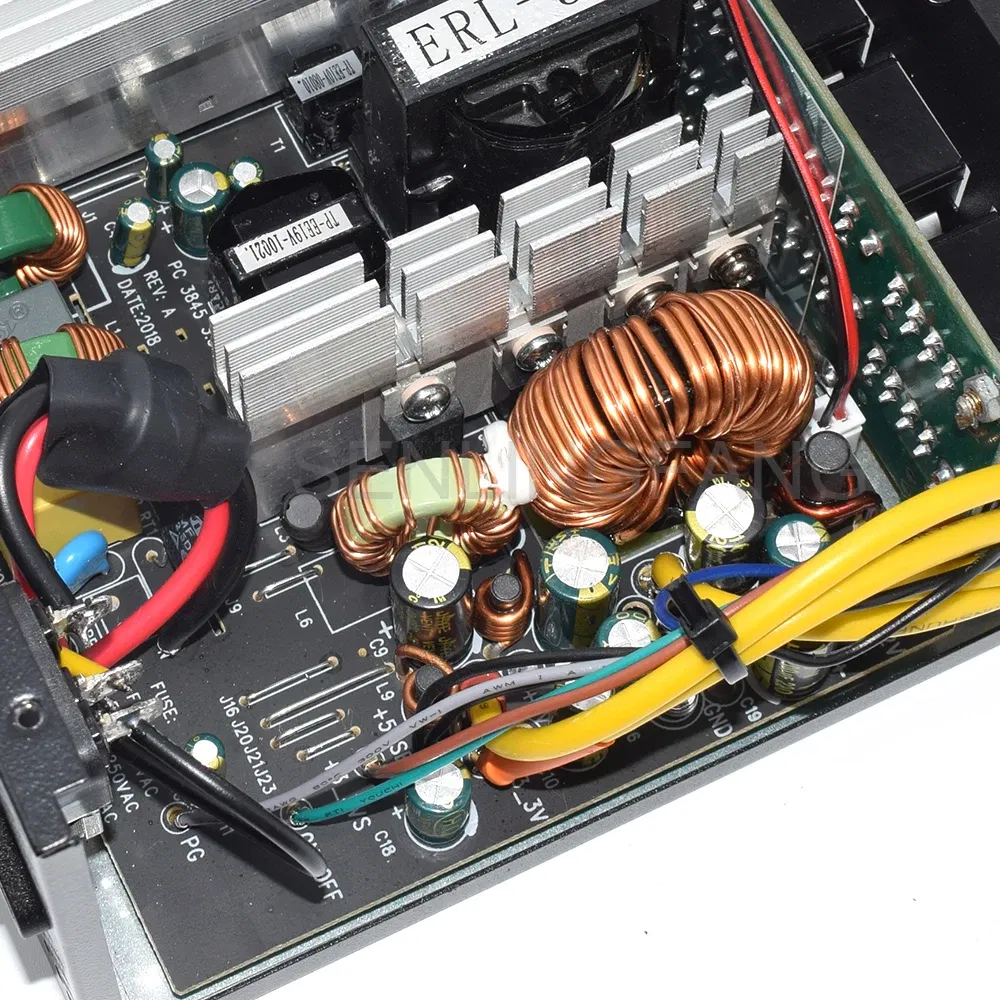 Rating Power: 850W, Ships From: United States - 850W Power Source 80Plus Gold For PC Professional E-Sports Video Game Computer PSU RGB Full Modular Supply With 12CM Fan