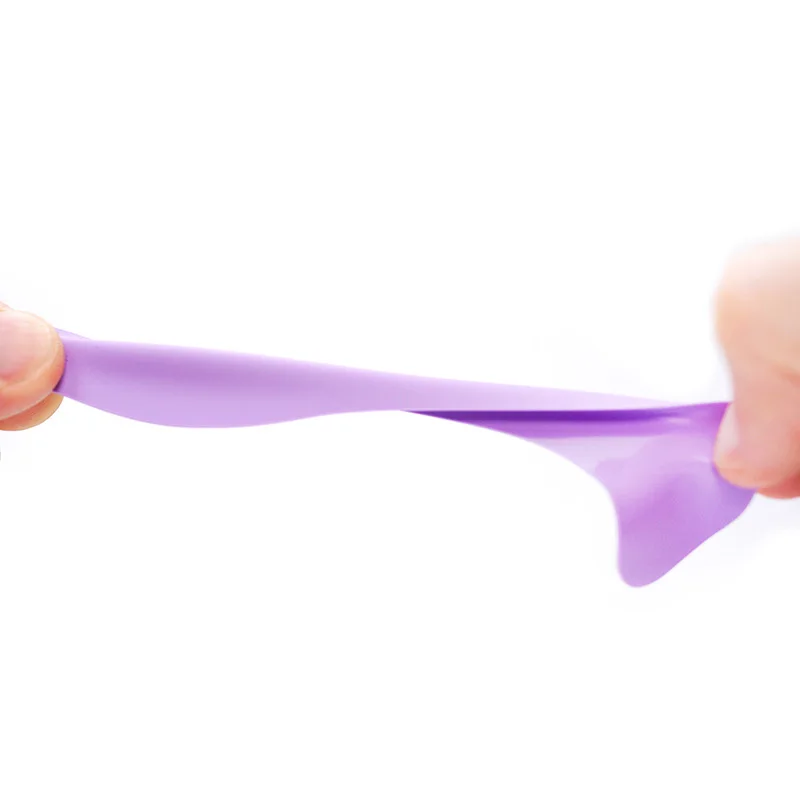 Color: Gold, Ships From: CHINA - 2Pcs Hot Eyelash Patches Competitor Eyelash Pads Multi-Color Eyelash Patches Silicone Eye Patches Universal Grafted Eyelash Pads