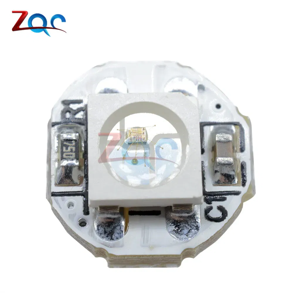 10Pcs DC 5V 3MM x 10MM WS2812B SMD RGB LED Mini PCB Board 5050 Chip Built-in IC-WS2812 Top Quality