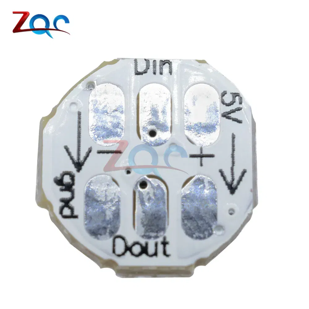 10Pcs DC 5V 3MM x 10MM WS2812B SMD RGB LED Mini PCB Board 5050 Chip Built-in IC-WS2812 Top Quality