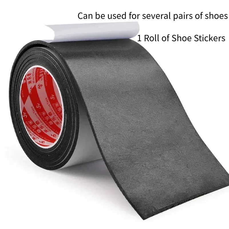 Color: black - Anti-slip anti-friction Shoes Sole Patches for repairing holes and protecting soles Suitable for high heels and sports shoes